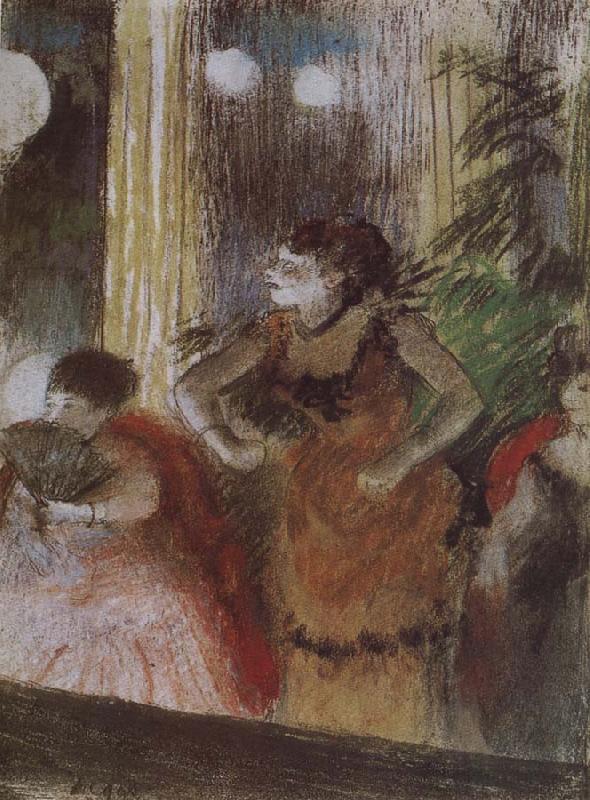 Edgar Degas Bete in the cafe oil painting image